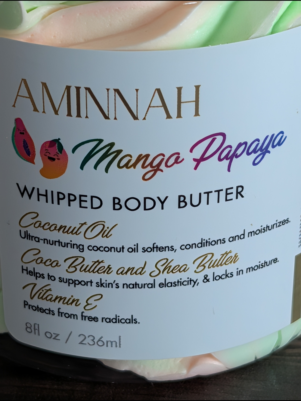Mango Papaya Whipped Body Butter - Picture 2 of 4